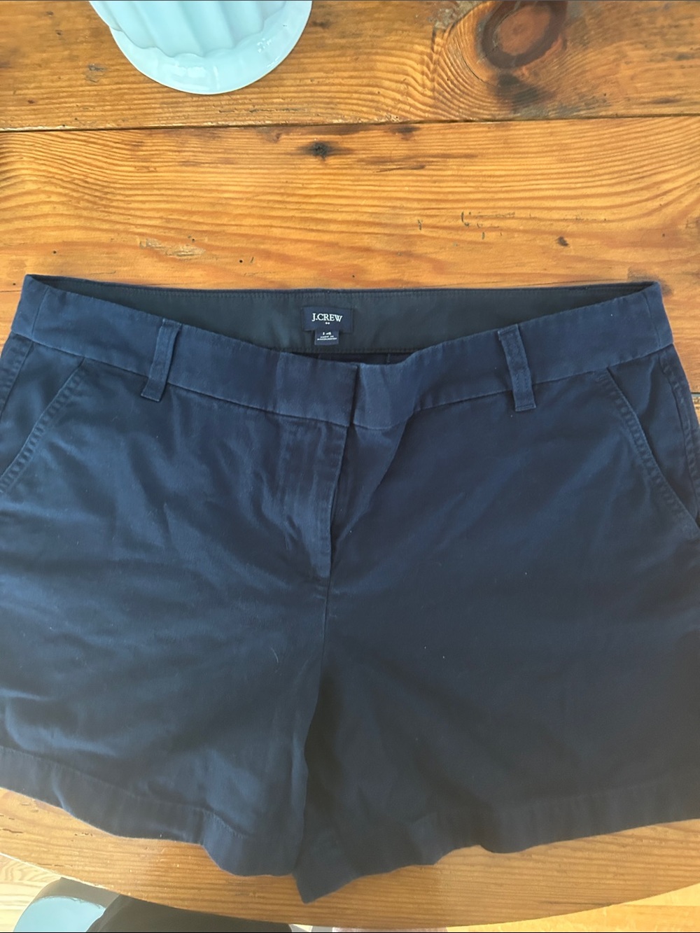 J. Crew Navy Chino Bermuda Shorts